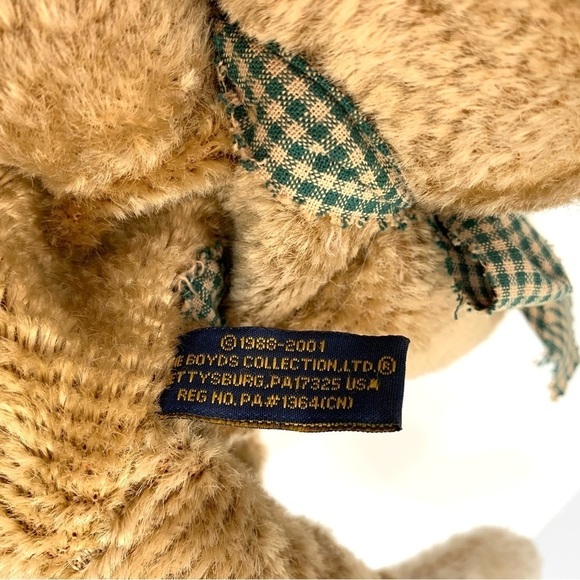 Boyds Scratches P. Whiskerpuss Cat Plush J.B. Bean & Associates W/Tags #53000 - Picture 5 of 7